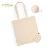 Sac Éco-Responsable Pliable Personnalisé en Coton Bio - Nepax Matières : coton organique Couleurs : naturel goodies publicitaire