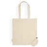 Sac Éco-Responsable Pliable Personnalisé en Coton Bio - Nepax Matières : coton organique Couleurs : naturel impression haute déf