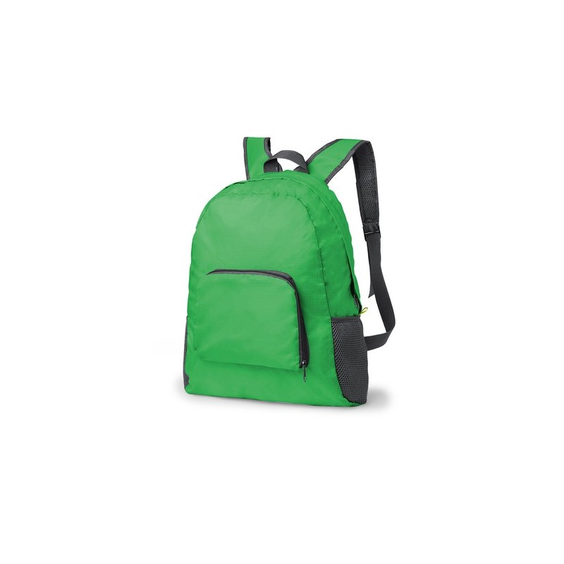 Sac à Dos Pliable Personnalisé Éco-responsable Idéal pour Loisirs Mendy Matières : ripstop Couleurs : blanc goodies entreprise d