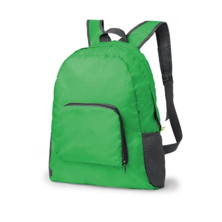 Sac à Dos Pliable Personnalisé Éco-responsable Idéal pour Loisirs Mendy Matières : ripstop Couleurs : blanc goodies entreprise d