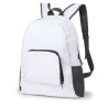 Sac à Dos Pliable Personnalisé Éco-responsable Idéal pour Loisirs Mendy Matières : ripstop Couleurs : blanc cadeau entreprise pa