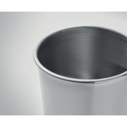 Gobelet publicitaire en acier inox 350ml BONGO Matières : acier inoxydable Couleurs : argenté mat goodies publicitaire événement