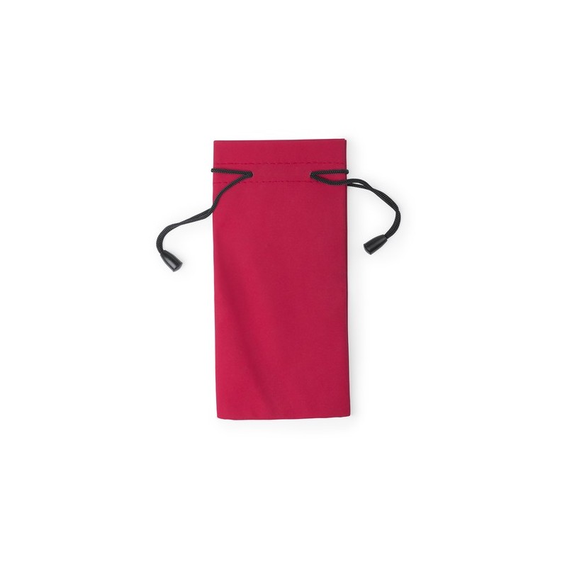 Étui Pratique Personnalisé et Cadeau Publicitaire - Milla Matières : polyester Couleurs : rouge objet promotionnel éco-responsab