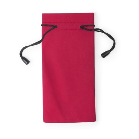 Étui Pratique Personnalisé et Cadeau Publicitaire - Milla Matières : polyester Couleurs : rouge objet promotionnel éco-responsab