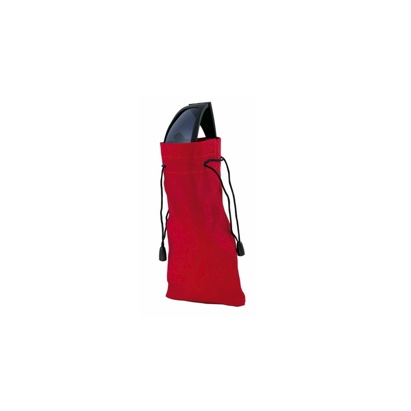 Étui Pratique Personnalisé et Cadeau Publicitaire - Milla Matières : polyester Couleurs : rouge objet promotionnel éco-responsab