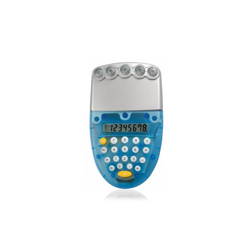Calculatrice  personnalisée pratique pas cher - Ozone Couleurs : bleu
