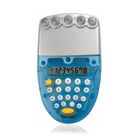Calculatrice  personnalisée pratique pas cher - Ozone Couleurs : bleu