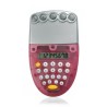 Calculatrice  personnalisée pratique pas cher - Ozone Couleurs : rouge personnalisable avec votre logo