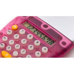 Calculatrice  personnalisée pratique pas cher - Ozone Couleurs : rouge cadeau entreprise pas cher