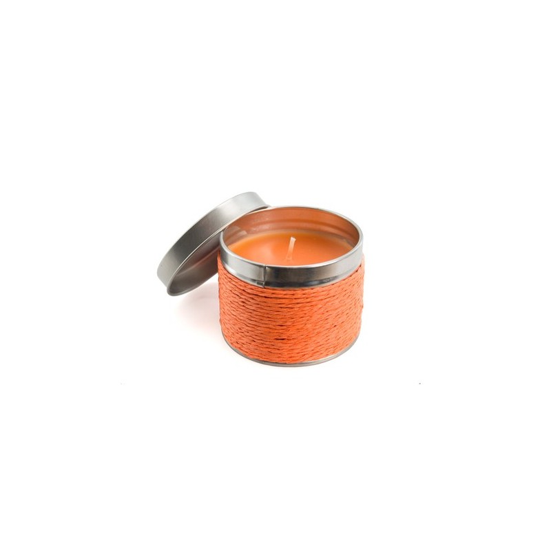 Bougie aromatique personnalisée à la cire naturelle - Cadeau idéal Shiva Matières : métal Couleurs : marron marquage laser ultra