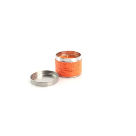 Bougie aromatique personnalisée à la cire naturelle - Cadeau idéal Shiva Matières : métal Couleurs : marron goodies personnalisé