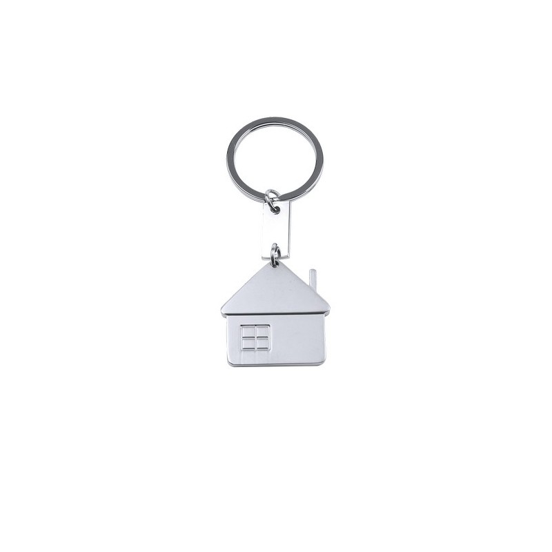 Porte-Clés Personnalisé Publicitaire - Inmo Matières : métal objet promotionnel éco-responsable