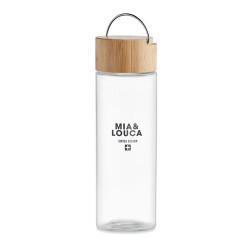 Bouteille en verre  500ml Ameland Matières : verre Couleurs : transparent cadeau entreprise pas cher