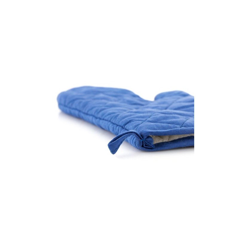 Gant de Cuisine Personnalisé Pratique - Piper Matières : coton Couleurs : bleu personnalisation rapide en France