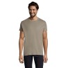 T-Shirt Homme 190g Publicitaire IMPERIAL Matières : coton Taille textile : XXL Couleurs : zinc objet publicitaire robuste