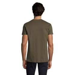 T-Shirt Homme 190g Publicitaire IMPERIAL Matières : coton Taille textile : 3XL Couleurs : vert armée cadeau client original