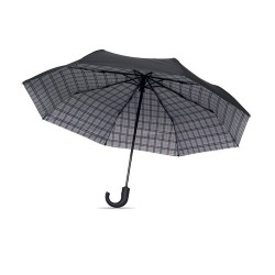 Parapluie pliable personnalisé de 23 pouces chic CANOVA Matières : PET Couleurs : noir