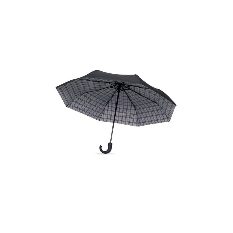 Parapluie pliable personnalisé de 23 pouces chic CANOVA Matières : PET Couleurs : noir