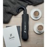 Parapluie pliable personnalisé de 23 pouces chic CANOVA Matières : PET Couleurs : noir cadeau entreprise pas cher