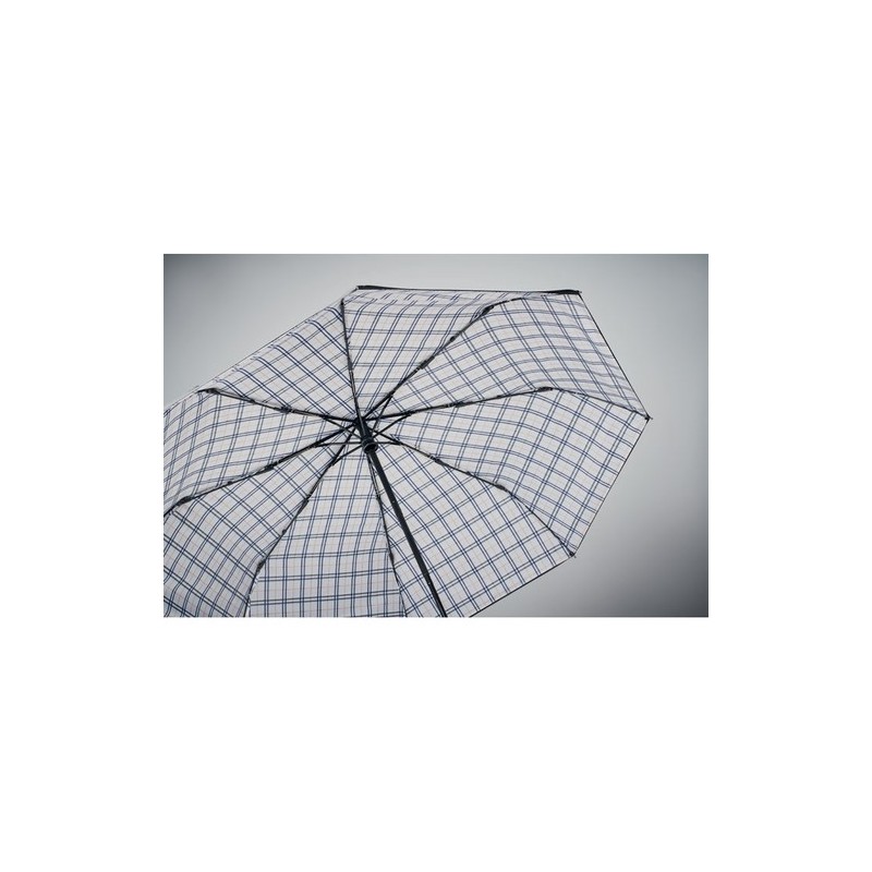 Parapluie pliable personnalisé de 23 pouces chic CANOVA Matières : PET Couleurs : noir impression haute définition