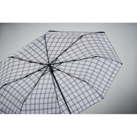 Parapluie pliable personnalisé de 23 pouces chic CANOVA Matières : PET Couleurs : noir impression haute définition