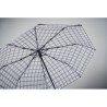Parapluie pliable personnalisé de 23 pouces chic CANOVA Matières : PET Couleurs : noir impression haute définition
