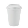 Gobelet double paroi personnalisable de 300 ml - SORA Matières : polypropylène (PP) Couleurs : blanc cadeau entreprise pas cher