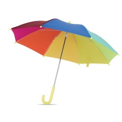 Parapluie enfant 18 pouces personnalisé motif Arc-en-Ciel ARCO Matières : PET Couleurs : multicolore
