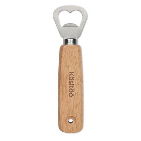 Ouvre-bouteille personnalisé pratique pour barman BARTO Matières : bois Couleurs : bois goodies publicitaire événementiel