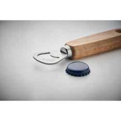 Ouvre-bouteille personnalisé pratique pour barman BARTO Matières : bois Couleurs : bois impression haute définition