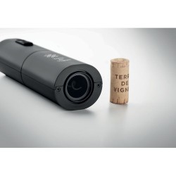 Ouvre-bouteille électrique personnalisé pas cher - VINO Matières : ABS Couleurs : noir 2