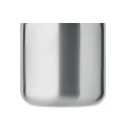 Mug Éco-responsable Double Paroi 350 ml en Acier Inoxydable Personnalisé ACERO Couleurs : argenté mat Matières : acier inoxydabl