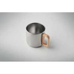 Mug Éco-responsable Double Paroi 350 ml en Acier Inoxydable Personnalisé ACERO Couleurs : argenté mat Matières : acier inoxydabl