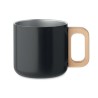 Mug Éco-responsable Double Paroi 350 ml en Acier Inoxydable Personnalisé ACERO Couleurs : noir Matières : acier inoxydable recyc