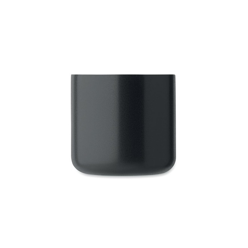 Mug Éco-responsable Double Paroi 350 ml en Acier Inoxydable Personnalisé ACERO Couleurs : noir Matières : acier inoxydable recyc