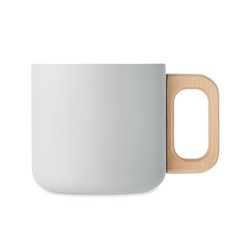 Mug Éco-responsable Double Paroi 350 ml en Acier Inoxydable Personnalisé ACERO Couleurs : blanc Matières : acier inoxydable recy