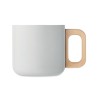 Mug Éco-responsable Double Paroi 350 ml en Acier Inoxydable Personnalisé ACERO Couleurs : blanc Matières : acier inoxydable recy