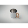 Mug Éco-responsable Double Paroi 350 ml en Acier Inoxydable Personnalisé ACERO Couleurs : blanc Matières : acier inoxydable recy