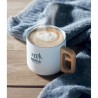 Mug Éco-responsable Double Paroi 350 ml en Acier Inoxydable Personnalisé ACERO Couleurs : blanc Matières : acier inoxydable recy