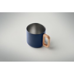 Mug Éco-responsable Double Paroi 350 ml en Acier Inoxydable Personnalisé ACERO Couleurs : bleu marine Matières : acier inoxydabl