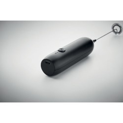 Mousseur à lait électrique pratique personnalisé FROATH Matières : ABS Couleurs : noir cadeau collaborateur premium