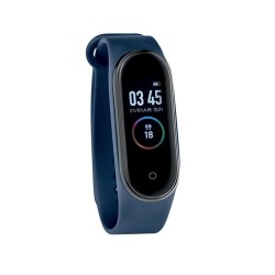 Montre sans fil de santé personnalisée ARTA Matières : silicone Couleurs : bleu marine