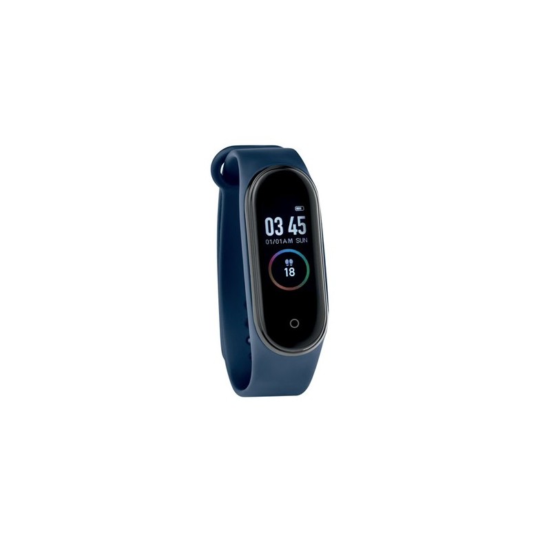 Montre sans fil de santé personnalisée ARTA Matières : silicone Couleurs : bleu marine