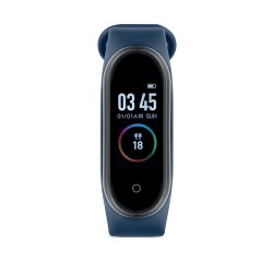 Montre sans fil de santé personnalisée ARTA Matières : silicone Couleurs : bleu marine personnalisation rapide en France