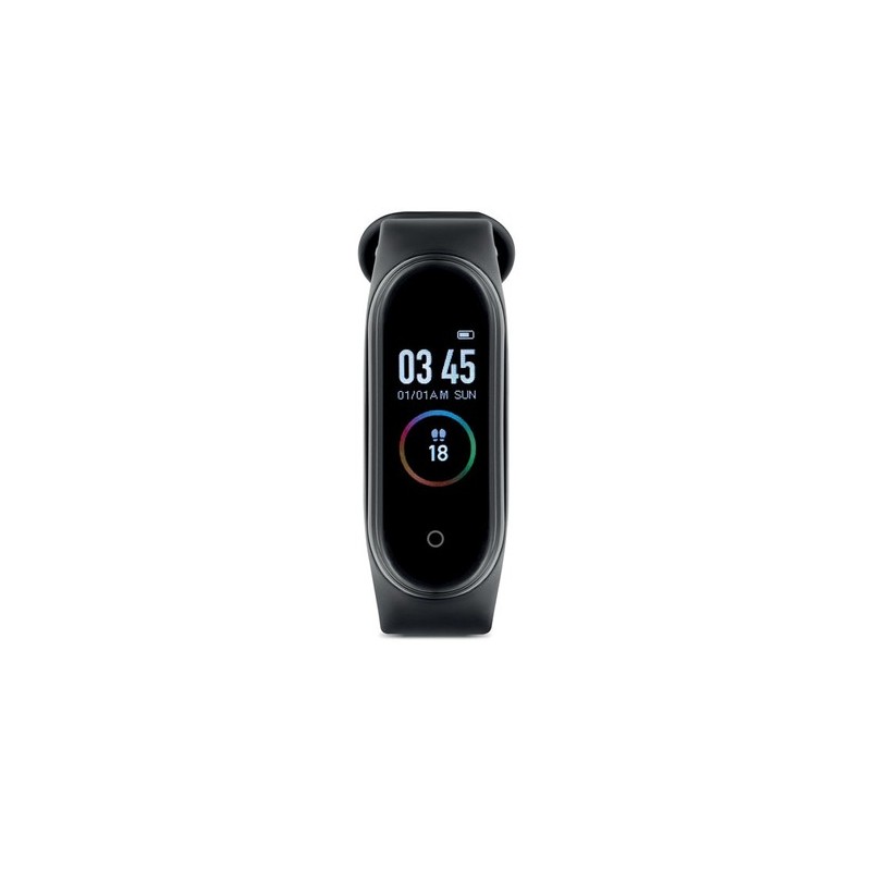 Montre sans fil de santé personnalisée ARTA Matières : silicone Couleurs : noir cadeau collaborateur premium