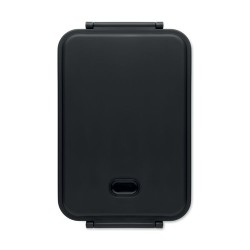 Lunch box  et pratique 2200 ml personnalisée INDUSMAX Matières : polypropylène (PP) Couleurs : noir 2