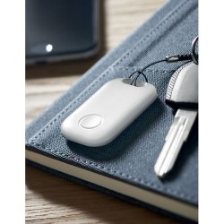 Localisateur intelligent personnalisé pour objets MO2277-06 pas cher Matières : ABS Couleurs : blanc marquage laser ultra précis