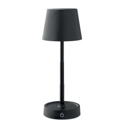 Lampe de table rechargeable élégante personnalisée TAPLAMB Matières : ABS Couleurs : noir
