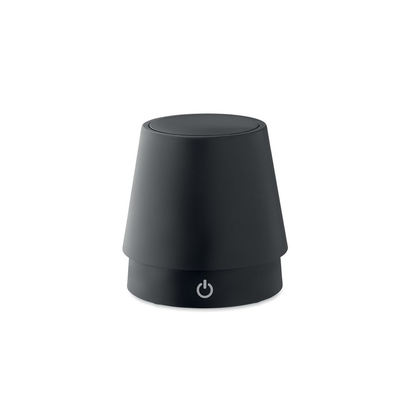 Lampe de table rechargeable élégante personnalisée TAPLAMB Matières : ABS Couleurs : noir cadeau entreprise pas cher
