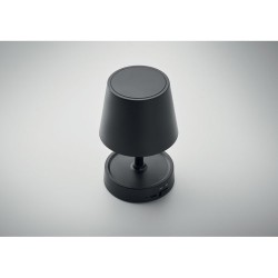 Lampe de table rechargeable élégante personnalisée TAPLAMB Matières : ABS Couleurs : noir impression haute définition